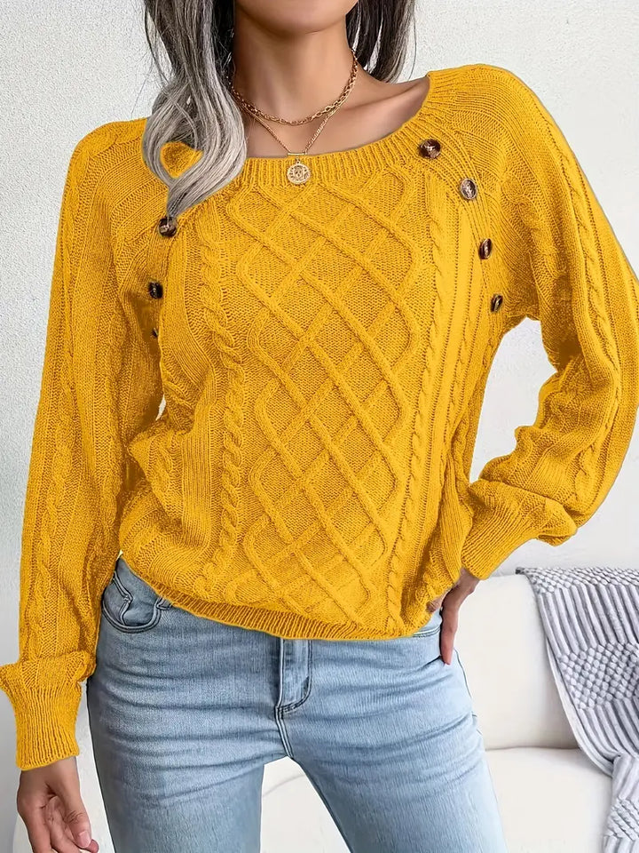 Aldara | Elegante Trui voor Dames, Veelzijdig en Comfortabel, Verfijnd Ontwerp voor Elegantie Elke Dag