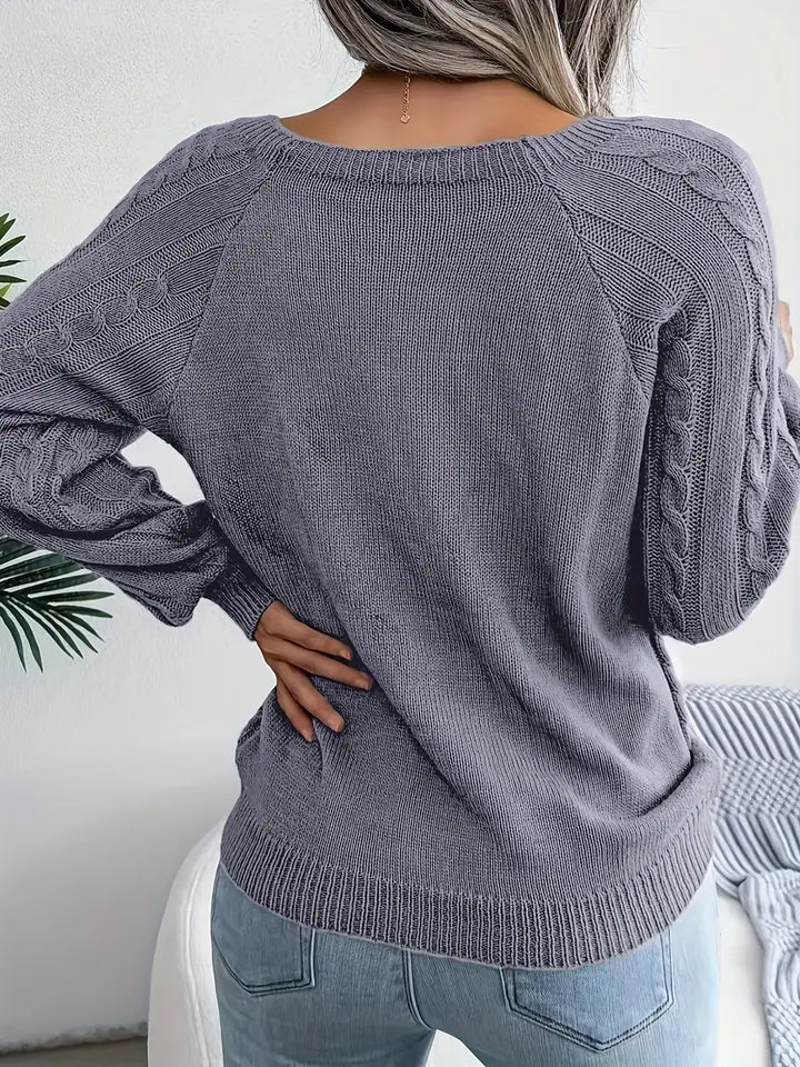Aldara | Elegante Trui voor Dames, Veelzijdig en Comfortabel, Verfijnd Ontwerp voor Elegantie Elke Dag