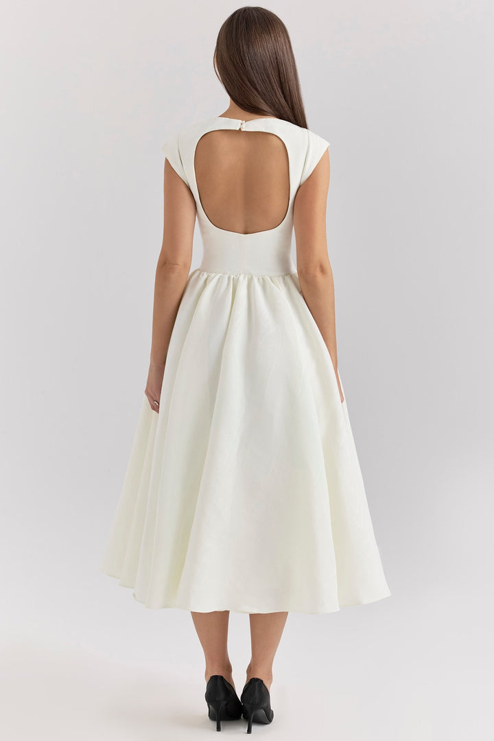 Victoria Elegante Jurk voor Dames | Tijdloos Design met Flatterende Pasvorm en Comfortabele Stof