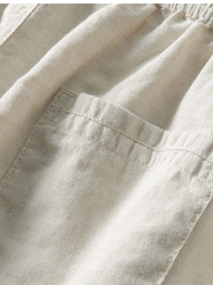 Rico | Vrijetijdsset met linnen broek