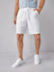 LINNEN KORTE BROEK - WIT