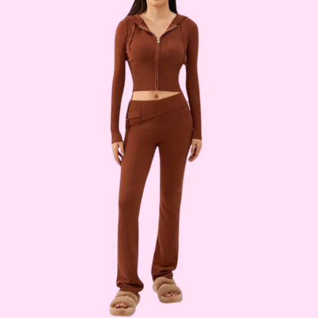Thibaulten | Elegante gebreide set voor dames, comfort en stijl