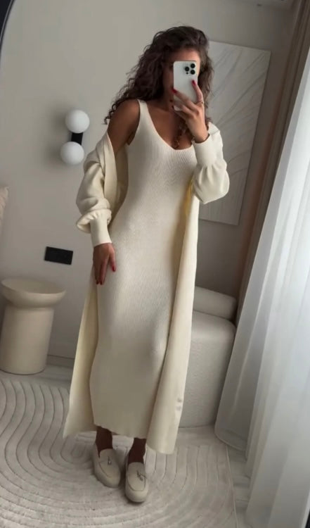 Elisa - Comfortabel Gebreid Set