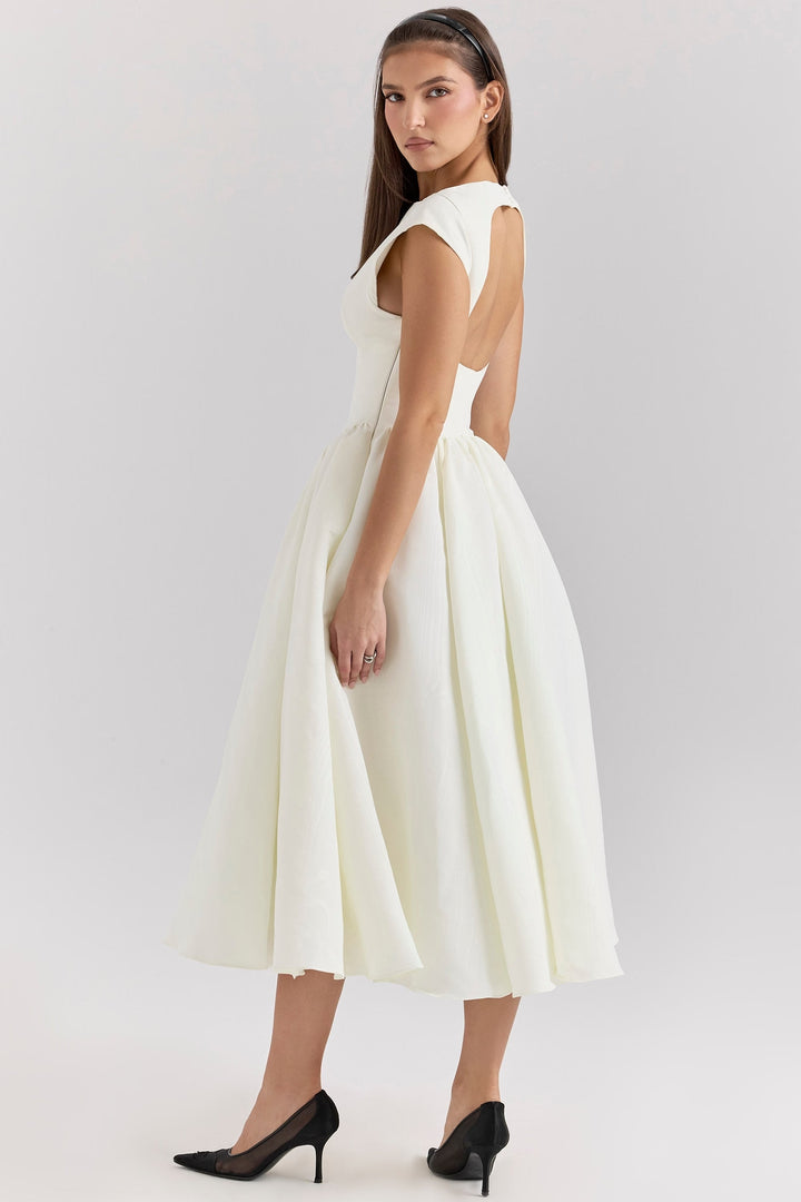Victoria Elegante Jurk voor Dames | Tijdloos Design met Flatterende Pasvorm en Comfortabele Stof