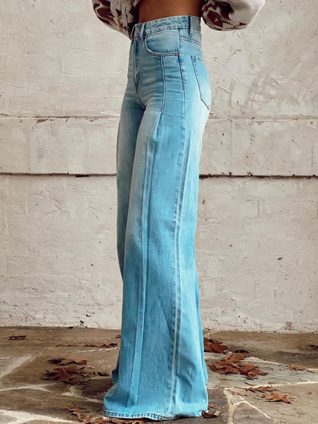 Lize | Klassieke Wijde Pantalon