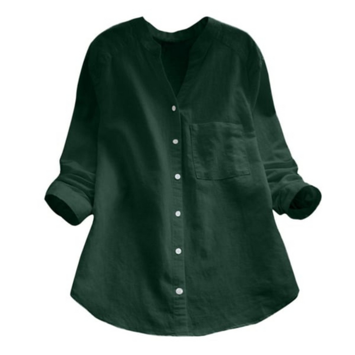 Lia Comfortabel en Elegant Shirt voor Vrouwen | Zachtheid en Stijl voor Zonnige Dagen
