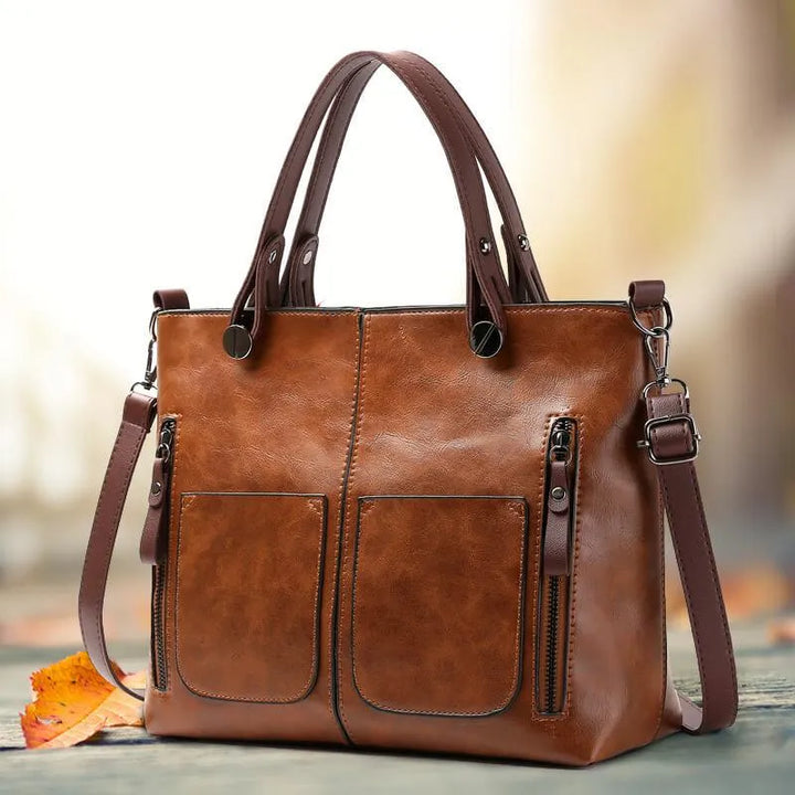 Vera Elegante Leren Tas | Elegantie en Functionaliteit voor al uw gelegenheden