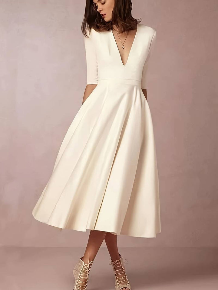 Faye 60's Vintage Trapeze Jurk | Elegantie & Retro Charme