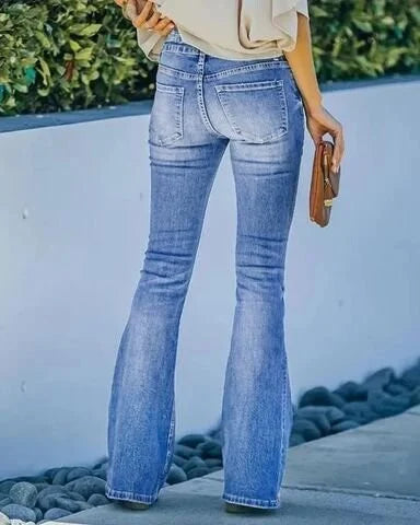 Aveline Vintage jeans met hoge taille | Sculpting comfort & tijdloze stijl