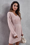 Naira Chique Herfst-Winter Jurk van Zachte Stof | Elegantie en Comfort voor het Koude Seizoen