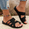 Euphemia - Antislipsandalen van geperforeerd mesh