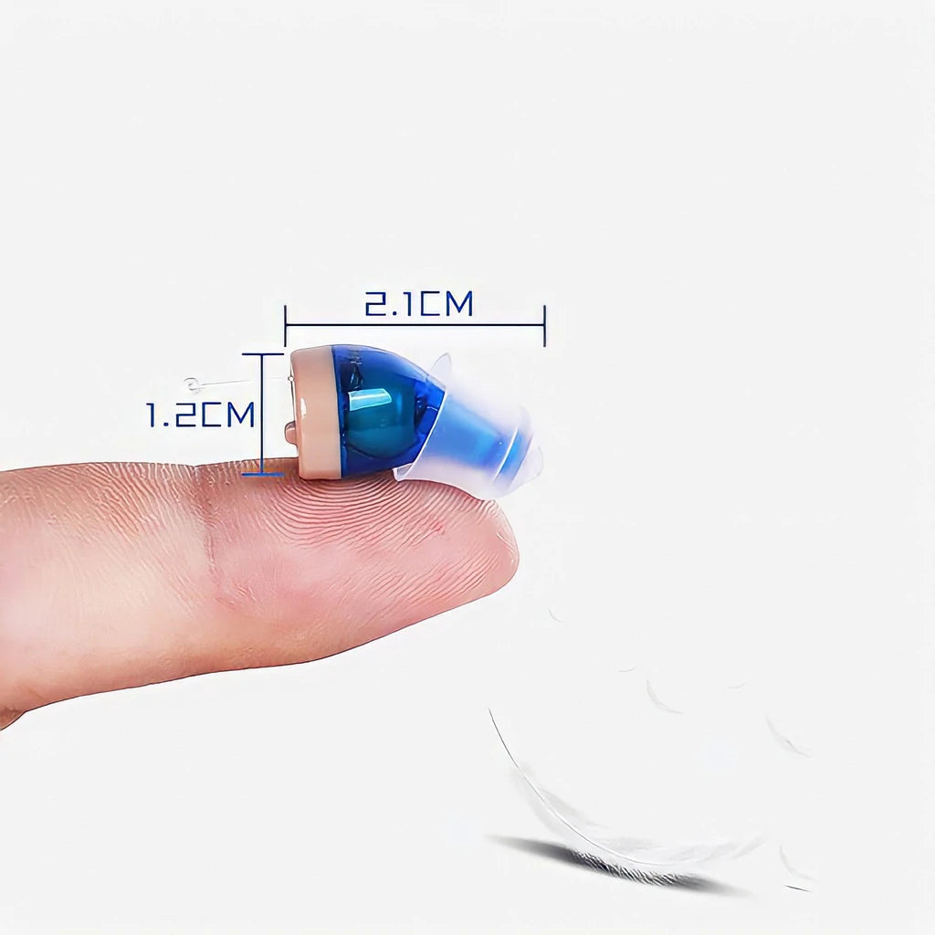 EarWave hoortoestel met onzichtbaar comfort voor beter horen