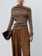 Tessa - Asymmetrische Gebreide Top
