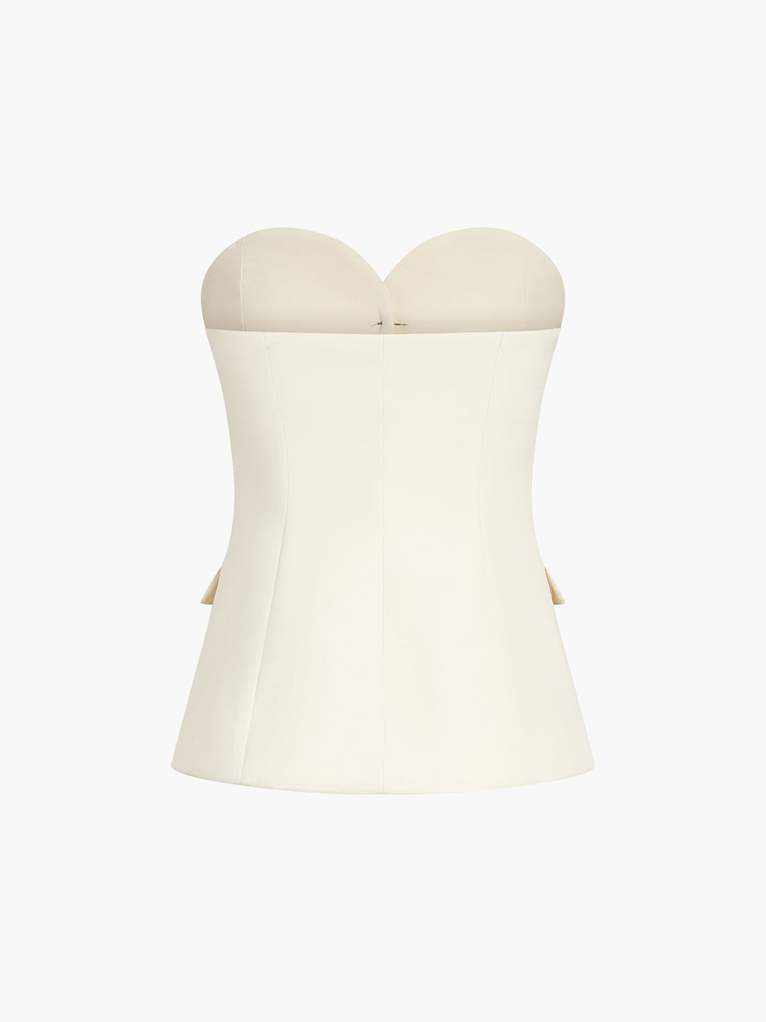 Zaelis Tweedelig Korset-Set – Elegant Tube Top met Bijpassende Broek