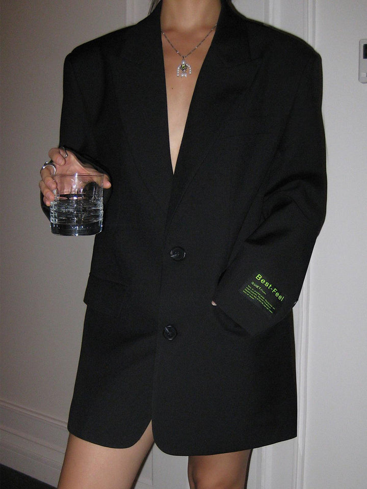 Lorène blazer voor dames | Oversized & elegant met klassieke revers voor elke gelegenheid