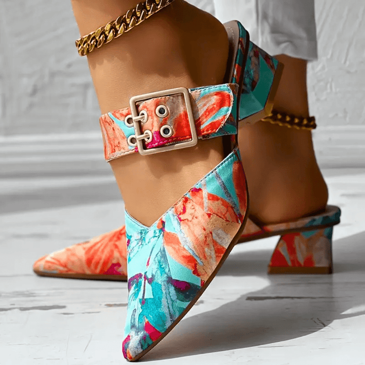 Almira Orthopedische Hakschoenen Dames | Echt Leer | Comfort & Elegantie voor Elke Dag