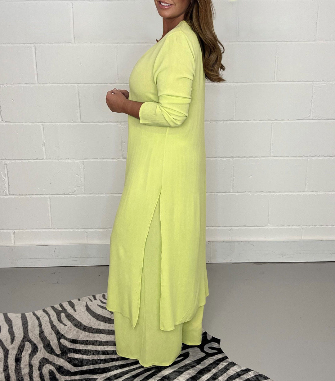 Elena Tweedelige damesset met jurk en broek | Luchtig, elegant & ideaal voor de lente/zomer