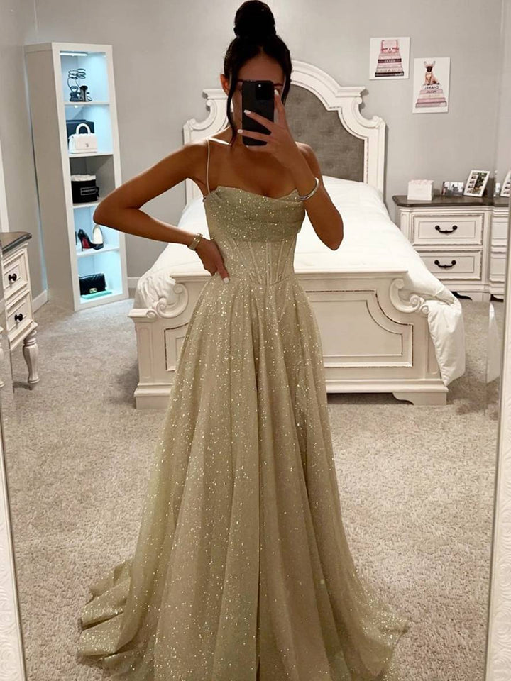 Leonida satijnen maxi jurk voor dames | mouwloos, open rug & elegante avondlook