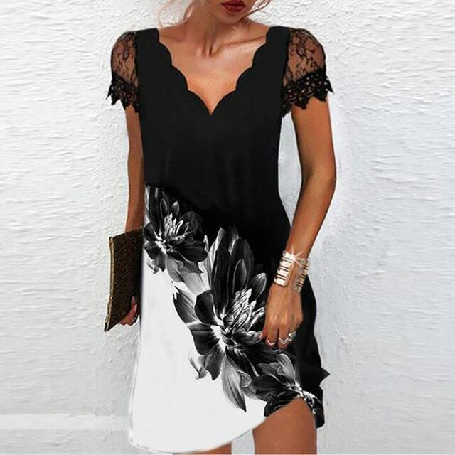 Livia Elegante Jurk met Vrouwelijke Details | Perfecte Pasvorm & Comfort voor Zomer & Casual
