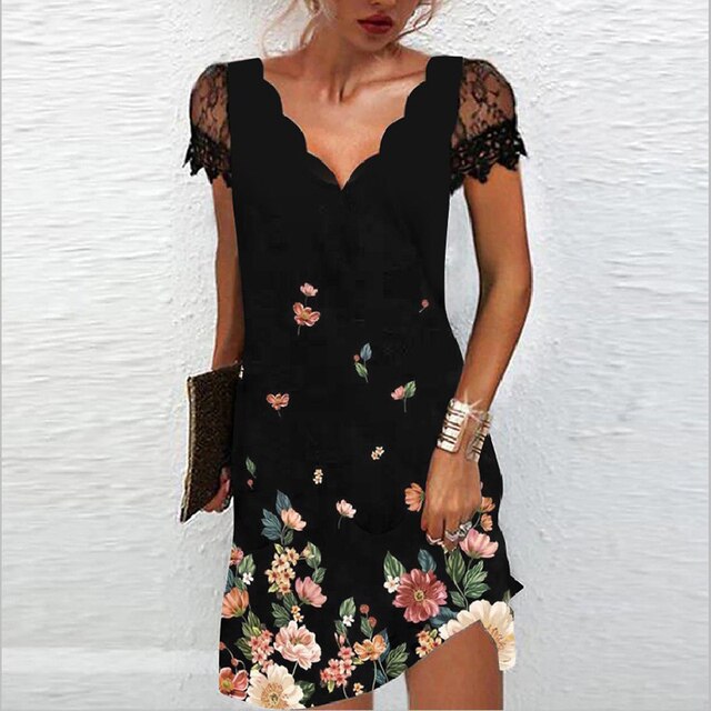Livia Elegante Jurk met Vrouwelijke Details | Perfecte Pasvorm & Comfort voor Zomer & Casual