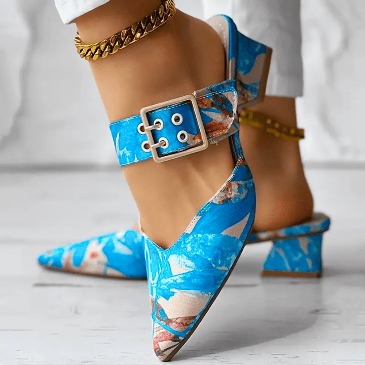 Almira Orthopedische Hakschoenen Dames | Echt Leer | Comfort & Elegantie voor Elke Dag