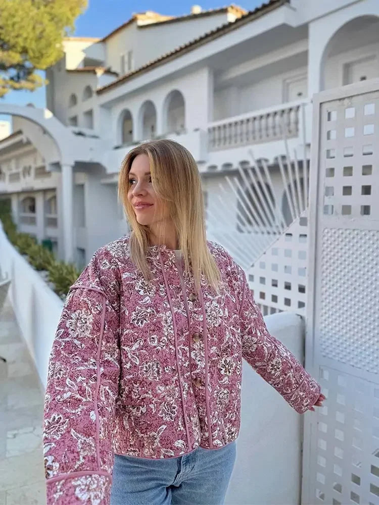 Ada | Vrouwen Elegant Bloemen Jasje
