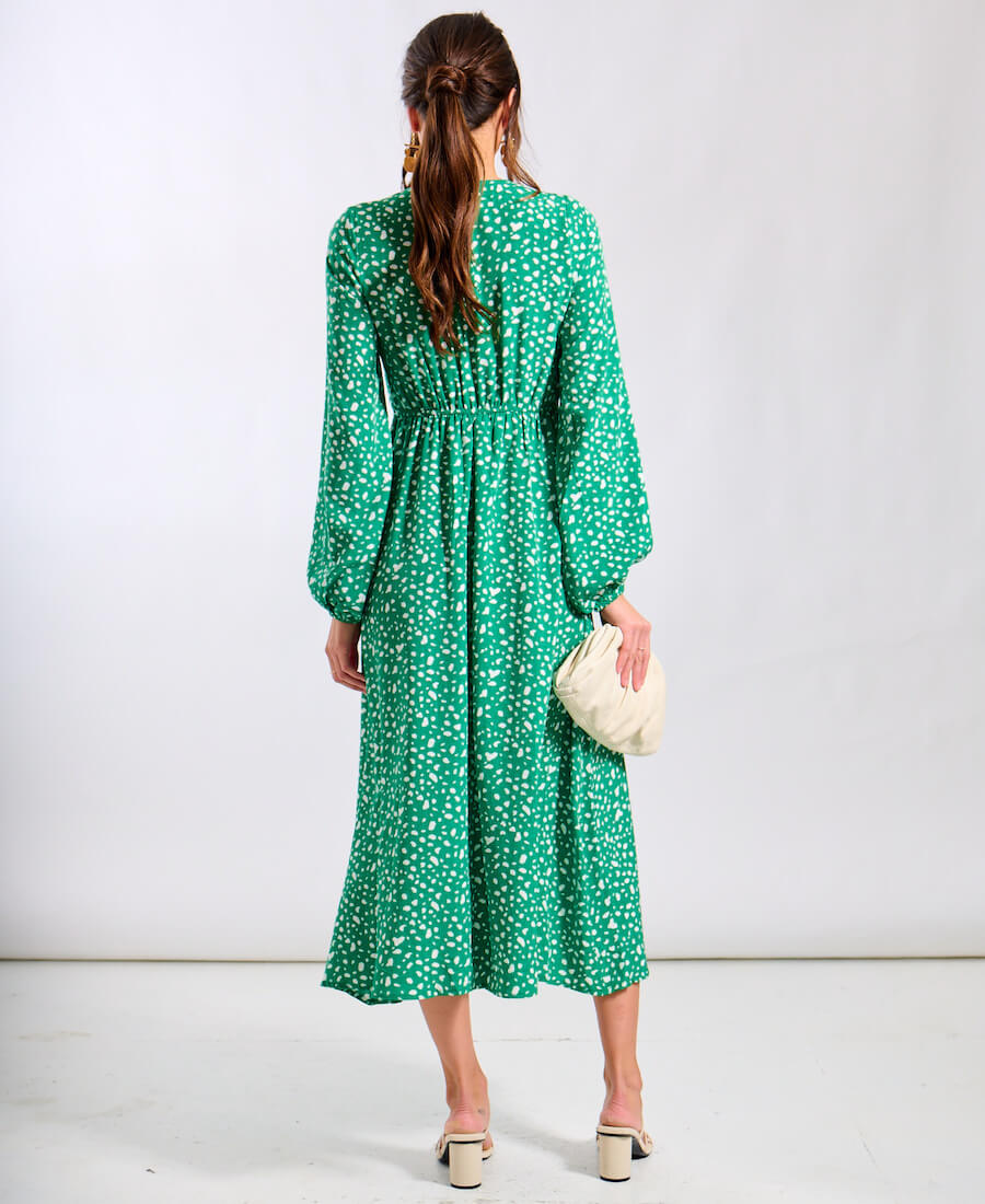 Bedrukte V-Hals Top Dames | Stijlvolle Print & Comfortabele Pasvorm | Voor Elke Gelegenheid