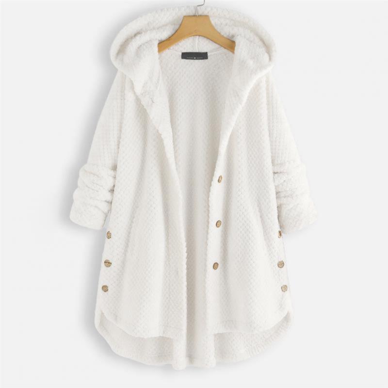 Bora Gezellige Fleece Jas met Capuchon