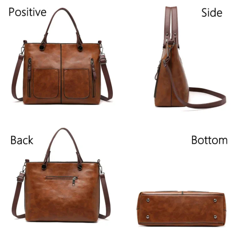 Vera Elegante Leren Tas | Elegantie en Functionaliteit voor al uw gelegenheden