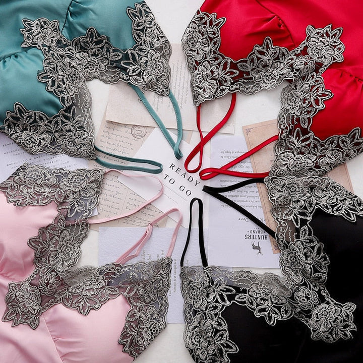 Clara damespyjama van zachte zijde | Comfort & elegantie voor perfecte nachten