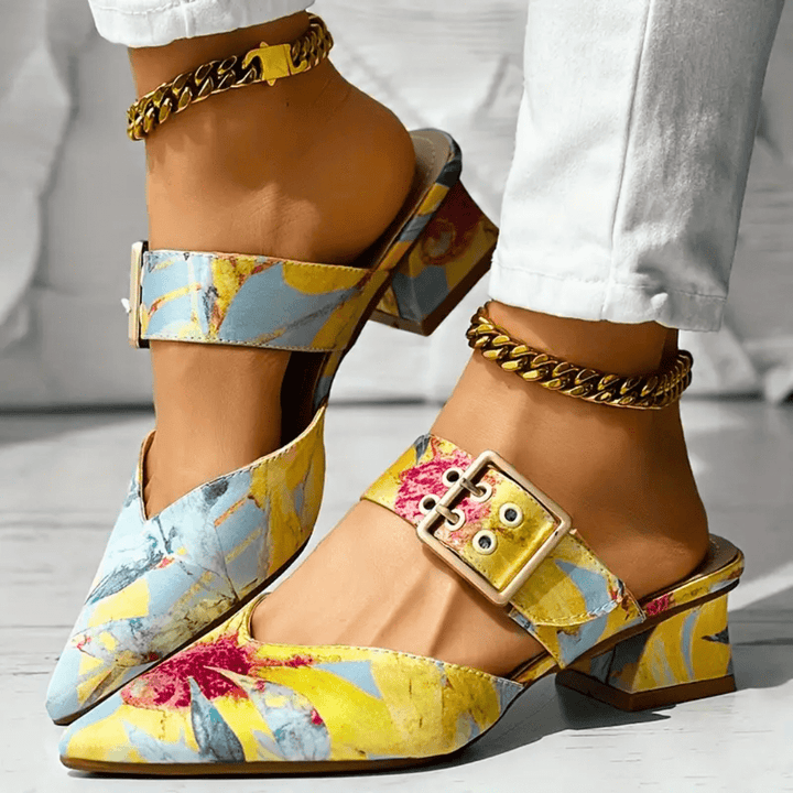 Almira Orthopedische Hakschoenen Dames | Echt Leer | Comfort & Elegantie voor Elke Dag