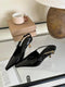 Zaryna - Gevoerde Slingback Hakken
