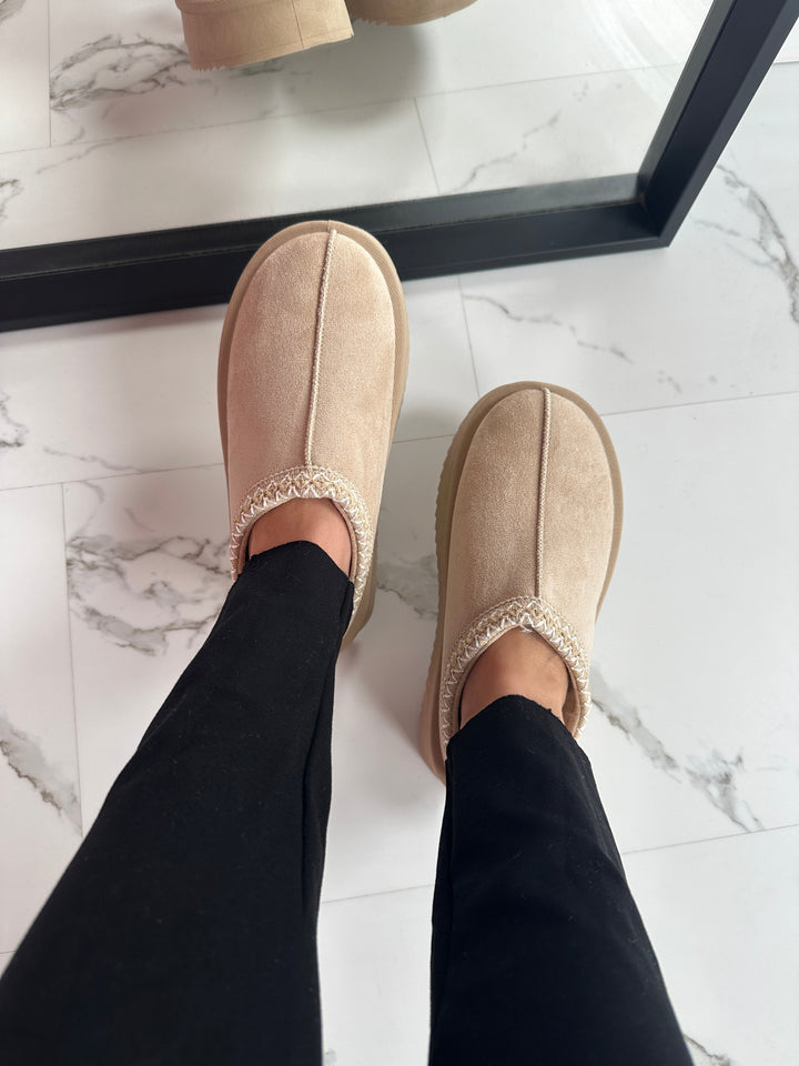 Zigga Beige Pantoffel