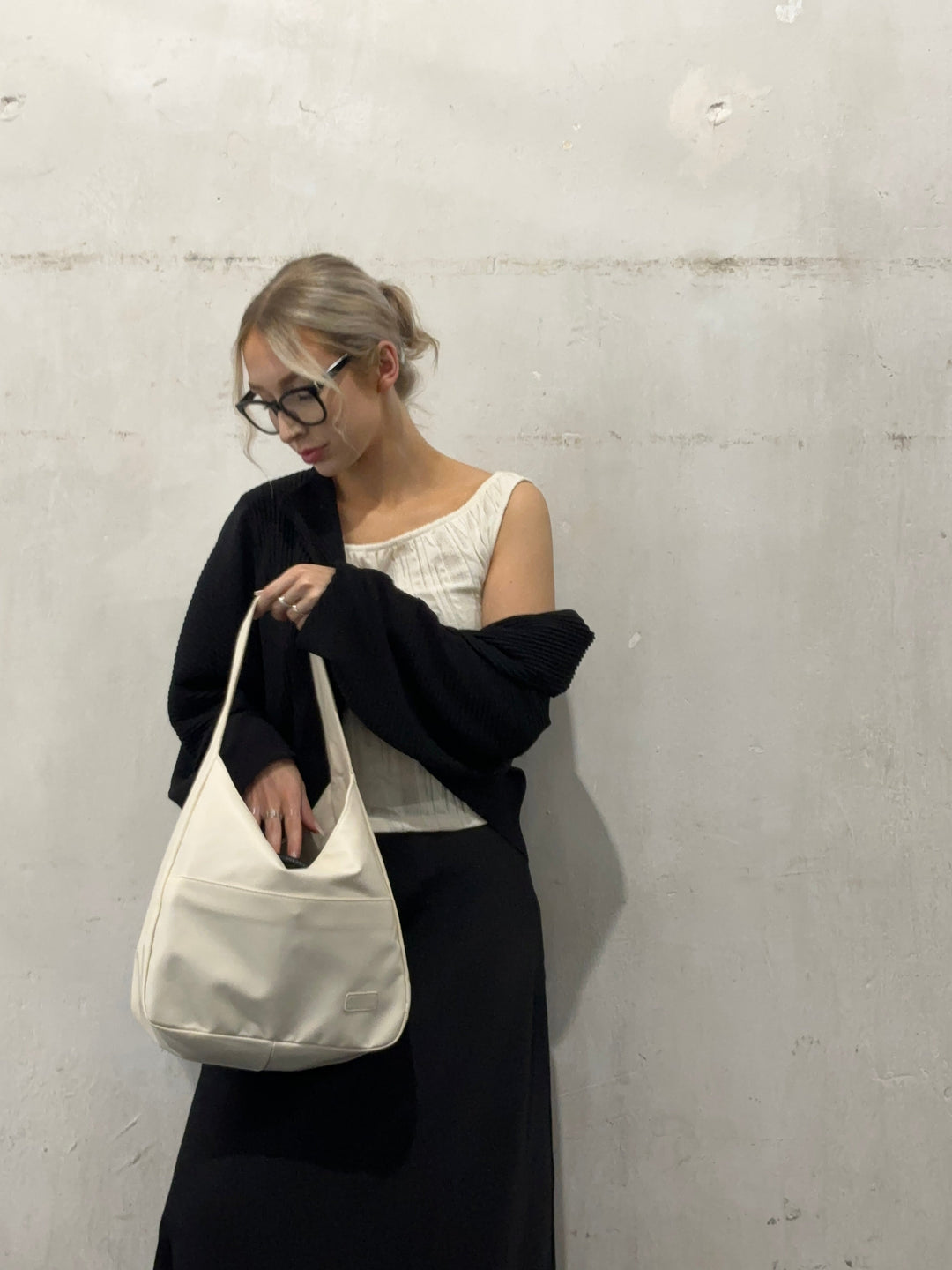 Leren tas Elena vrouw Ruim & Elegant