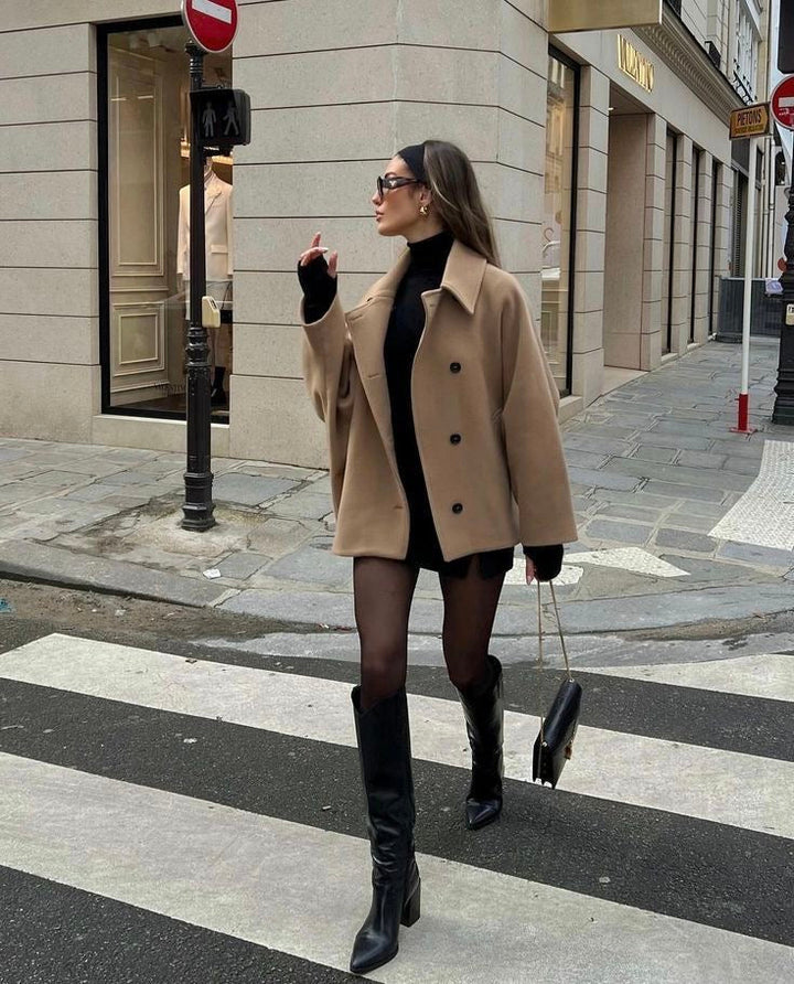 Jazzy | Manteau oversized en laine