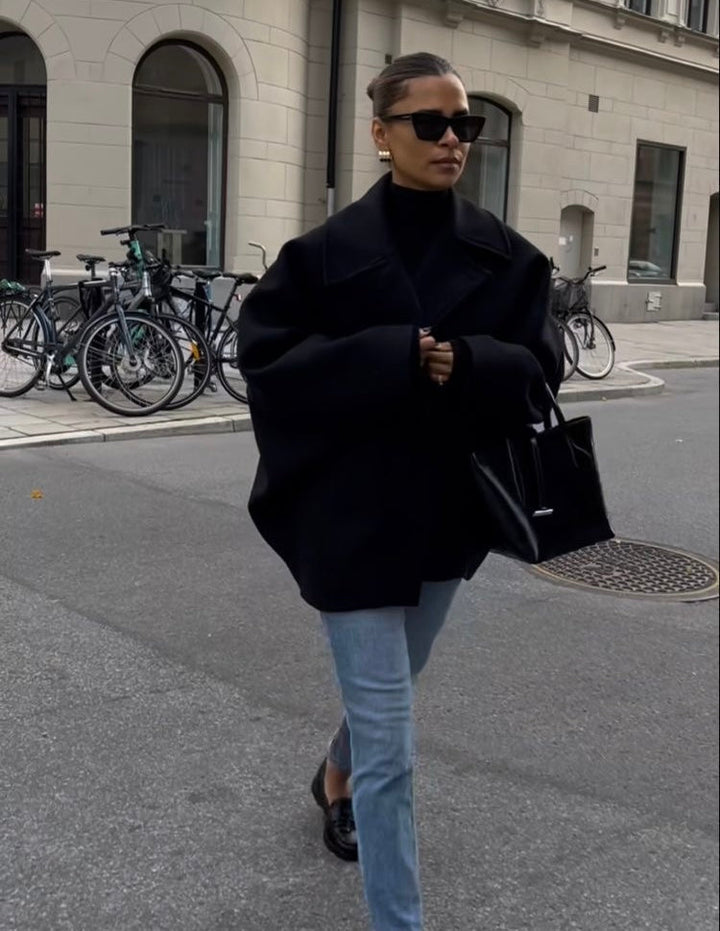 Jazzy | Manteau oversized en laine