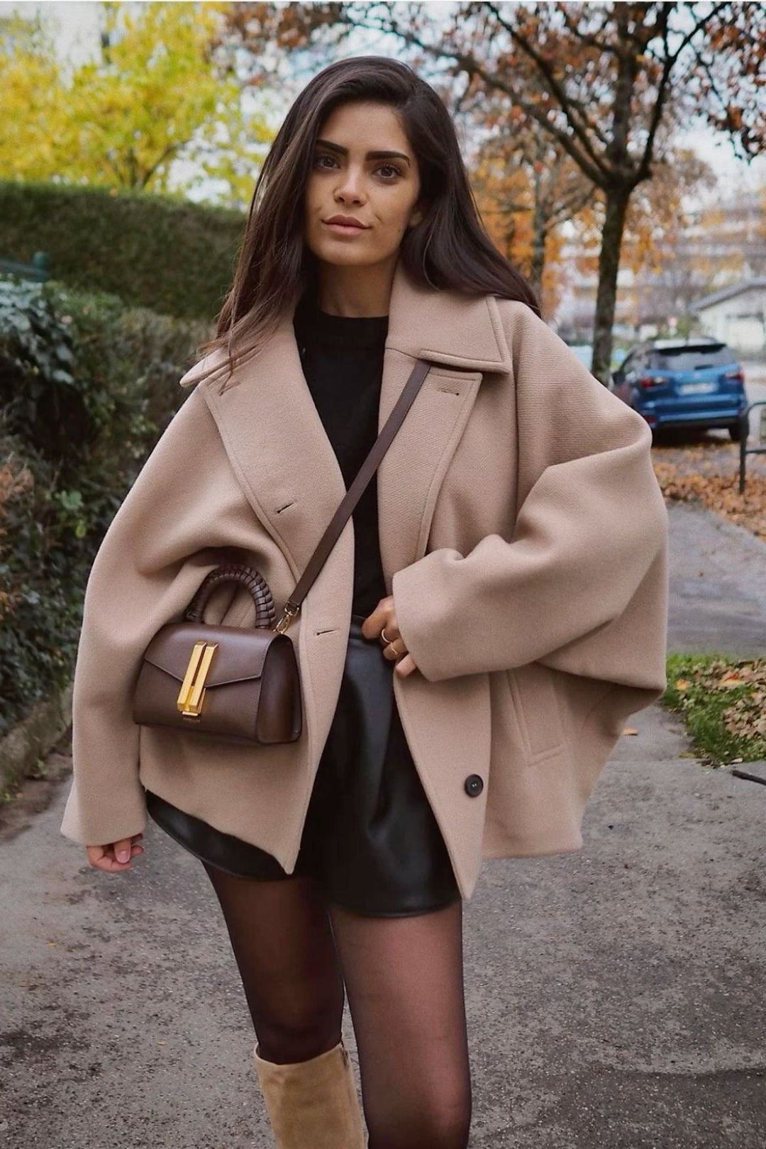 Jazzy | Manteau oversized en laine