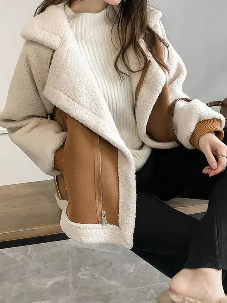 Anaïs | Suède Winterjas - Elegantie en Warmte