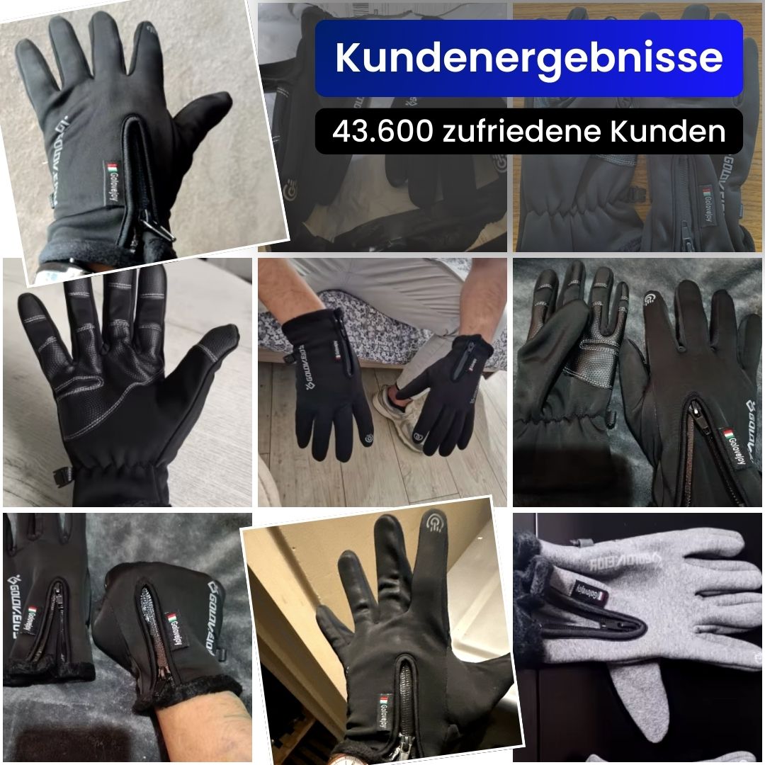 ThermaGuard - Waterdichte, winddichte en touchscreen-compatibele thermische handschoenen