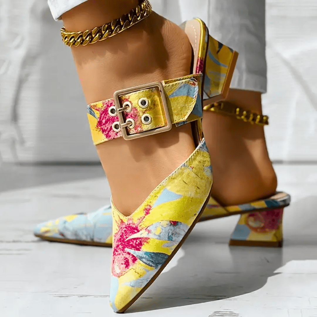 Almira Orthopedische Hakschoenen Dames | Echt Leer | Comfort & Elegantie voor Elke Dag