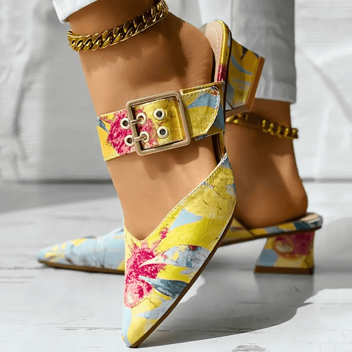 Almira Orthopedische Hakschoenen Dames | Echt Leer | Comfort & Elegantie voor Elke Dag