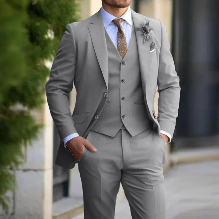 Modern elegant trouwpak voor mannen | 3-delige set