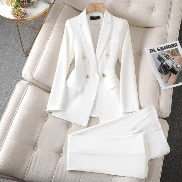 Gillian Tweedelige Set | Elegante Blazer en Moderne Broek