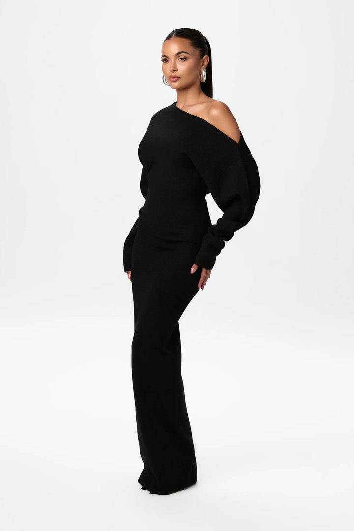 Luxoria dames truienjurk | Viral drop-shoulder design met een elegante & casual touch