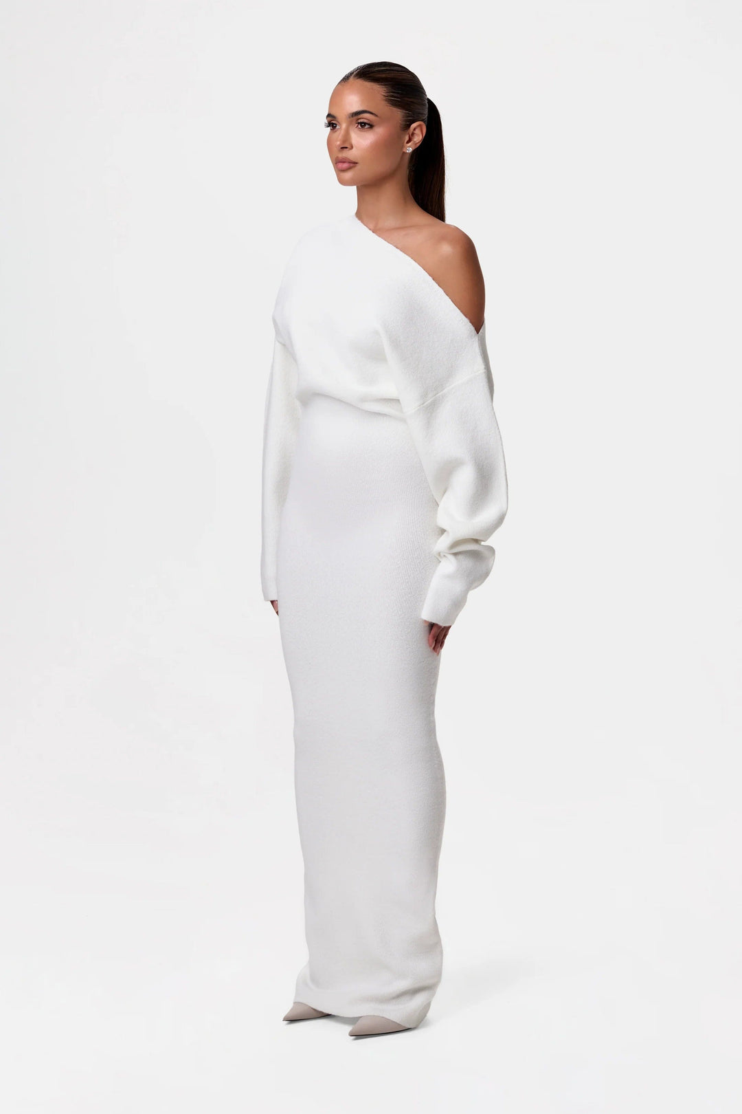 Luxoria dames truienjurk | Viral drop-shoulder design met een elegante & casual touch