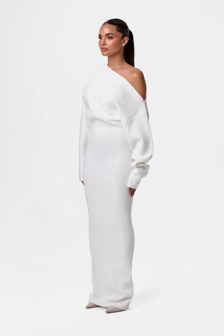 Luxoria dames truienjurk | Viral drop-shoulder design met een elegante & casual touch
