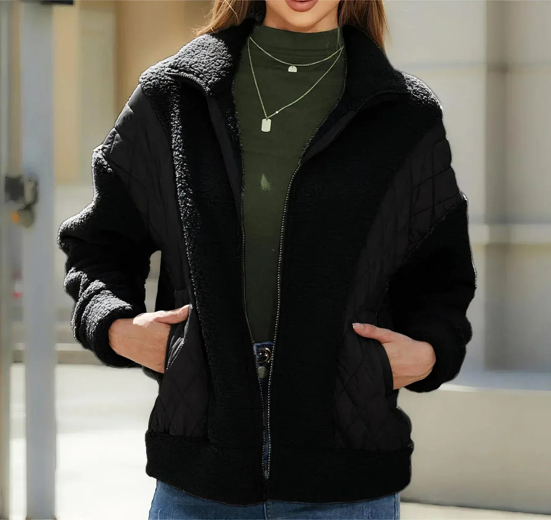 Athena | Ultra Warme Pluche Jas - Dagelijks Comfort & Elegantie