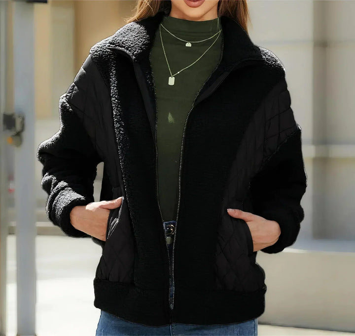 Athena | Ultra Warme Pluche Jas - Dagelijks Comfort & Elegantie