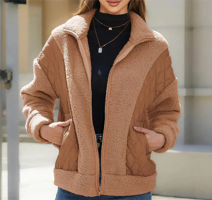 Athena | Ultra Warme Pluche Jas - Dagelijks Comfort & Elegantie