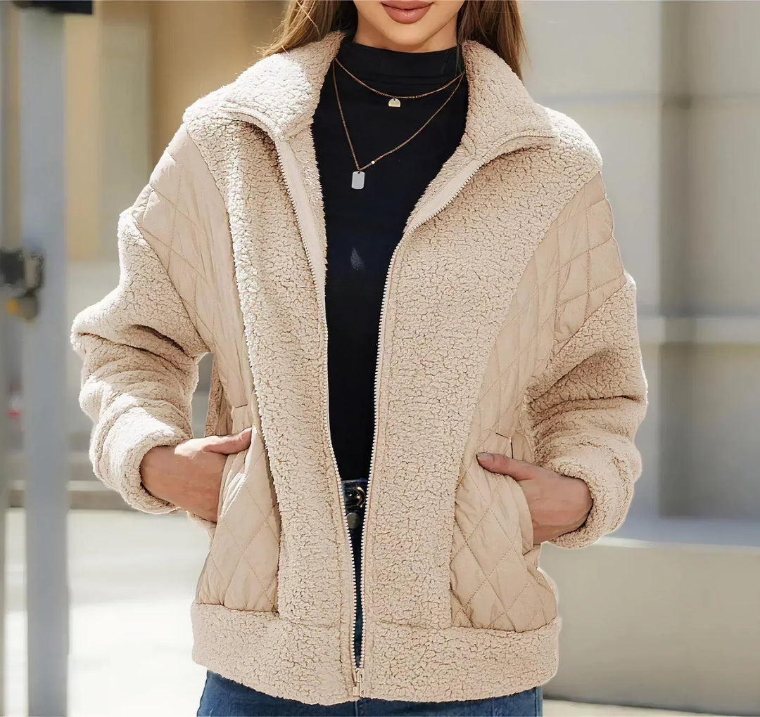 Athena | Ultra Warme Pluche Jas - Dagelijks Comfort & Elegantie